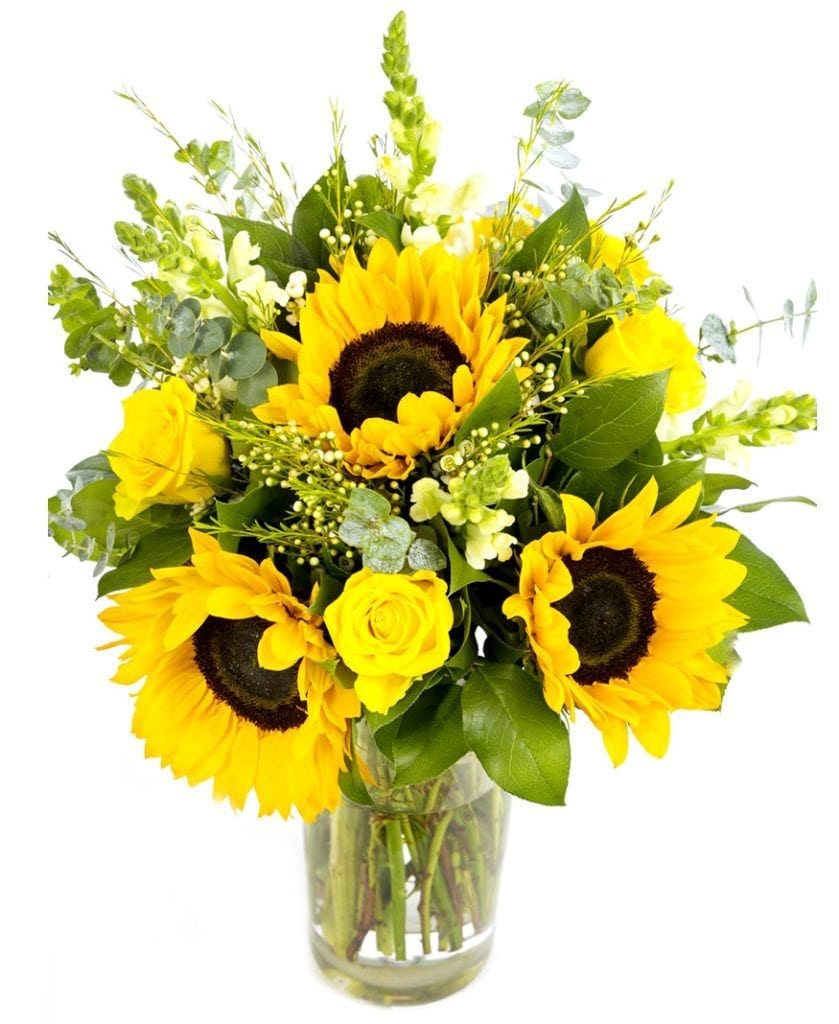 Sunflower Bouquet - Creams & Yellows