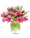 Pink Tulips Flowers Delivered Subscription Flowers - Pink Tulips Flowers Delivered Weekly