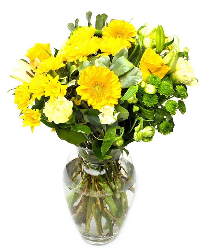 Gerbera Flower Delivery - VIA Yellow