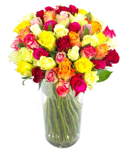 Weekly Flower Delivery –Roses - Medium Stemmed - Popular