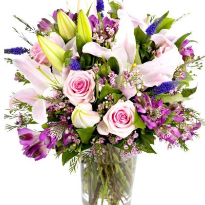 Subscription flowers - pinks