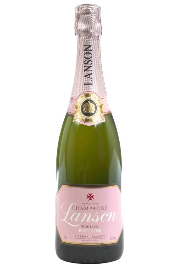  Champagne  Lanson Brut Rose  Flowers by Flourish