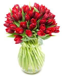 Red Subscription Flowers