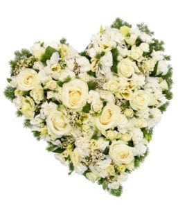 Funeral Heart Tribute