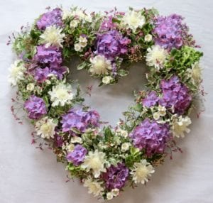 Lilac Open Heart Tribute