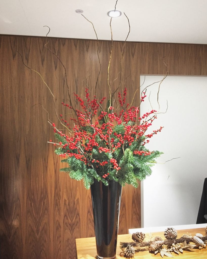 Ilex & Pine Bouquet