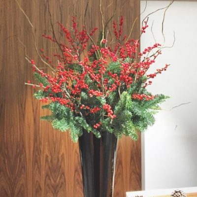 Ilex & Pine Bouquet